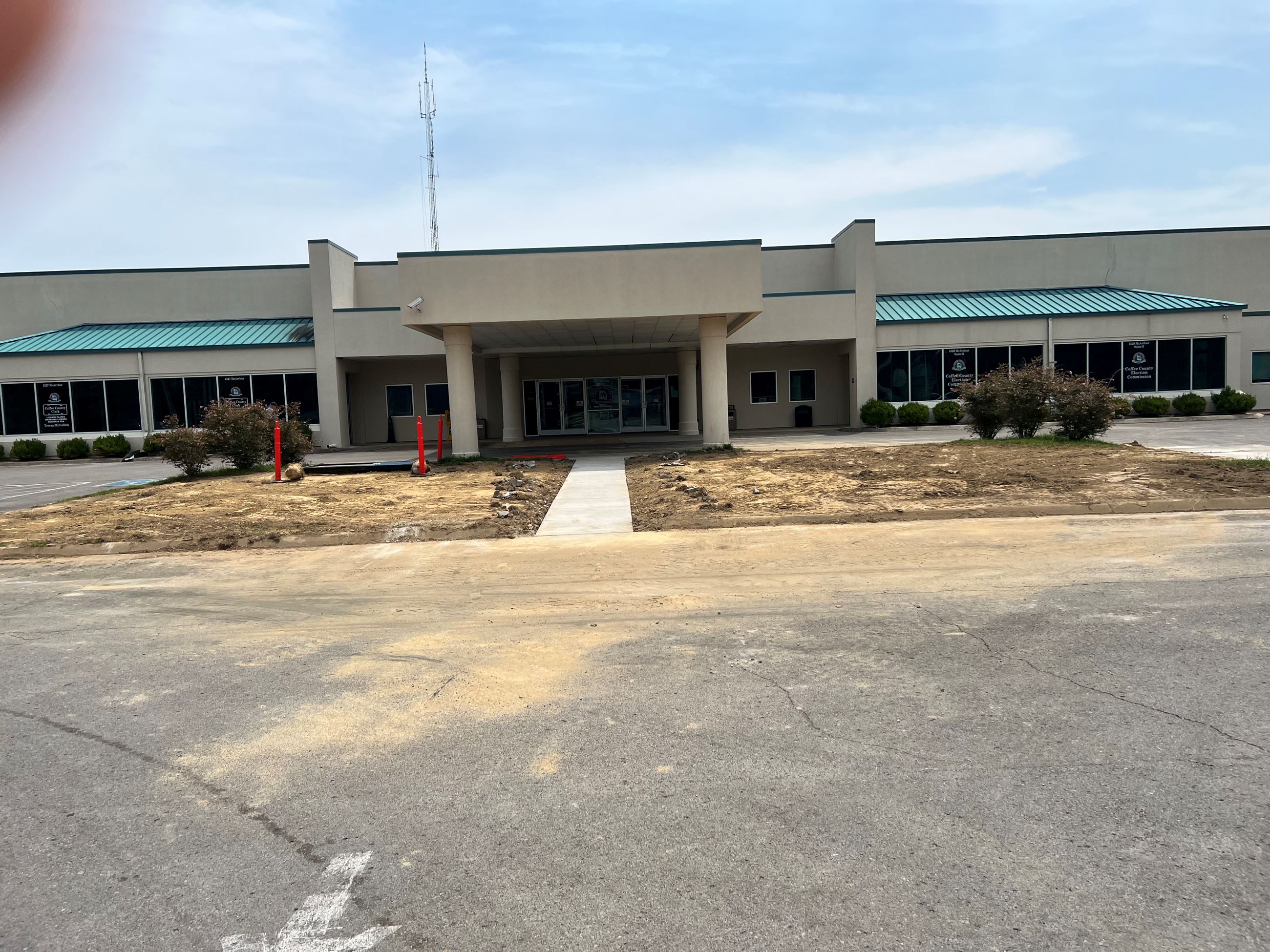 CCAP Sidewalk and Landscaping 2