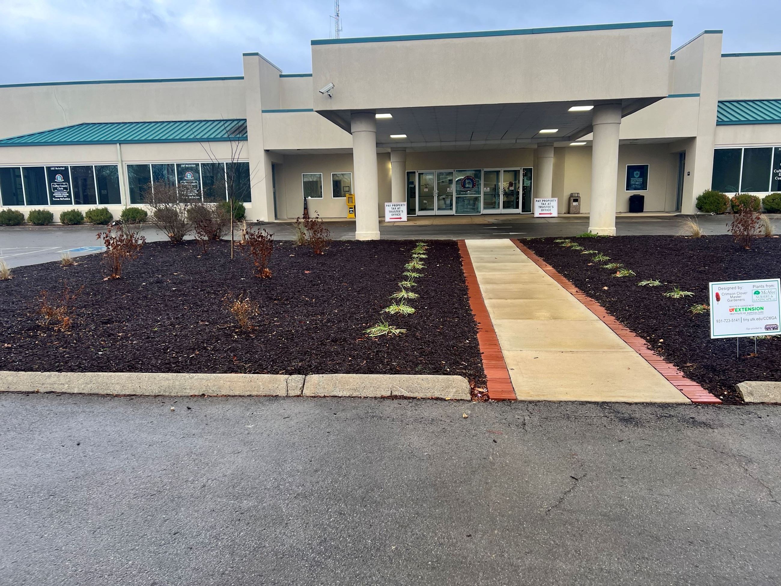 CCAP Sidewalk and Landscaping 4
